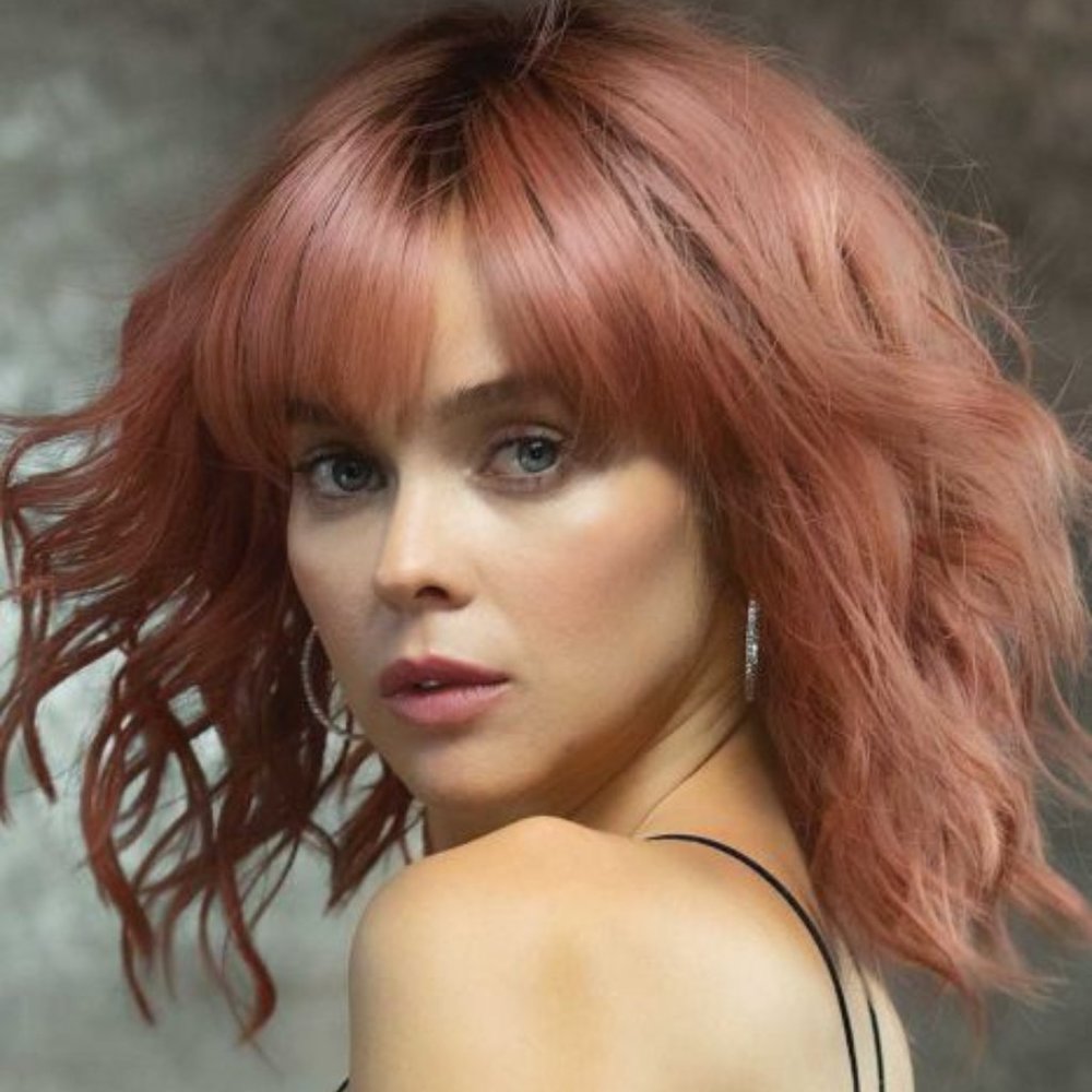 Breezy Wavez Wig by Rene of Paris- Color- DUSTY ROSE